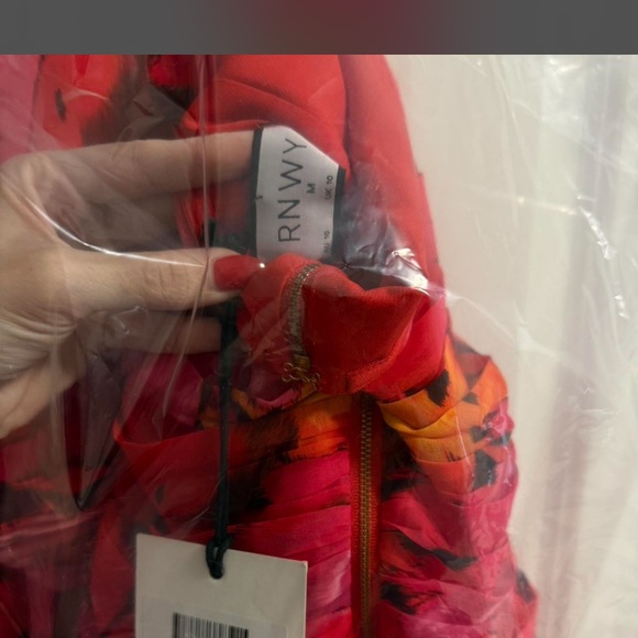 Floral Strapless Dress - Picture 6 of 6